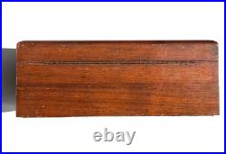 Vintage Pattberg Novelty American Walnut Humidor Box