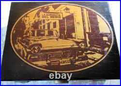 Vintage Signed Kia Humidor Cigar Box From La Bodeguita Del Medio Mexico Vintage Signed Kia Humidor Cigar Box From La Bodeguita Del Medio Mexico
