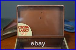 Vintage Store Counter Glass Display Case Corina Larks Cigar Humidor Box cabinet