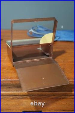 Vintage Store Counter Glass Display Case Corina Larks Cigar Humidor Box cabinet