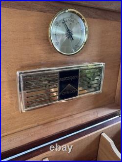 Vintage Wooden Diamond Crown Humidor