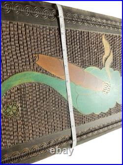 Vintage wooden cigar box humidor As Is