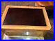 Vtg_Cigar_Humidor_Lacquered_Burl_Wood_Box_Inlay_Dark_Solid_Top_16x9x6_Vgc_Key_01_sp