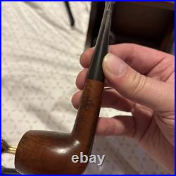 Vtg Decatur DECO a genuine Walnut Cigar Pipe Display Stand Humidor Box + 7 Pipes Vtg Decatur DECO a genuine Walnut Cigar Pipe Display Stand Humidor Box + 7 Pipes