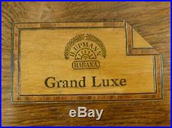 WONDERFUL and RARE wooden inlaid old H. UPMANN luxury cigar Humidor/Box STUNNING
