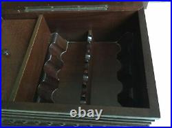 Wonderful Deichert Musical Smokers Pipe Box / Rack Cigar Humidor Compartment