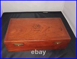 Wood Bacardy Humidor Cigar Box 14x 8x 4