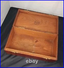 Wood Bacardy Humidor Cigar Box 14x 8x 4