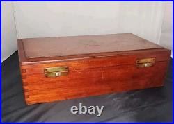 Wood Bacardy Humidor Cigar Box 14x 8x 4