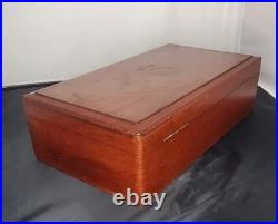 Wood Bacardy Humidor Cigar Box 14x 8x 4