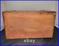 Wood Bacardy Humidor Cigar Box 14x 8x 4