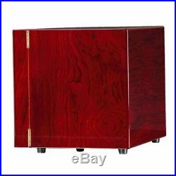 Wood Cedar 100+ Cigar Humidor Box Cabinet Cigarette Hygrometer Humidifier Case
