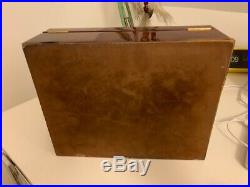 Wood cigar box Humidif vintage luxury large