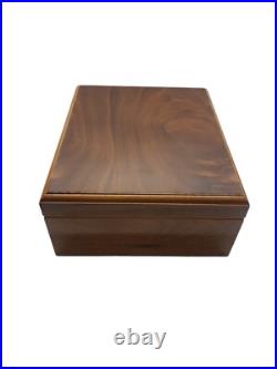 Wooden Cigar Humidor Box with Hygrometer With Key Wooden Cigar Humidor Box with Hygrometer With Key