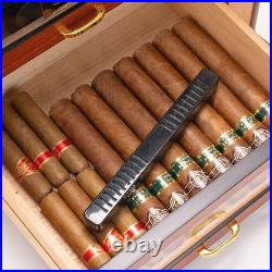Wooden Cigar Humidor Cabinet Spanish Cedar Wood Cigar Storage Box with Hygrometer