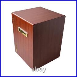 Wooden Cigar Humidor Cabinet Spanish Cedar Wood Cigar Storage Box with Hygrometer
