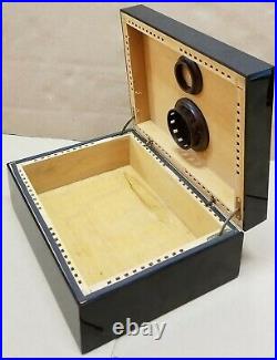 Wooden Tile Design Cigar Box Large (11.25 X 8.5 X 4.5) Nice Wood Look