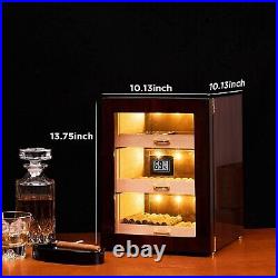 Woodronic Cigar Humidor Cabinet Box Cooler Contemporary Spanish Cedar Shelves