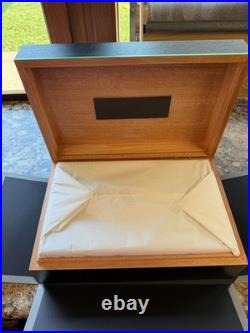 Zino by Davidoff Humidor Z-80, Black Oak and Mint 80ct NEW IN BOX