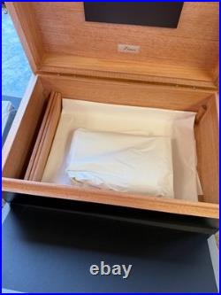 Zino by Davidoff Humidor Z-80, Black Oak and Mint 80ct NEW IN BOX