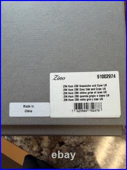 Zino by Davidoff Humidor Z-80, Grey Oak and Cyan 80ct NEW IN BOX